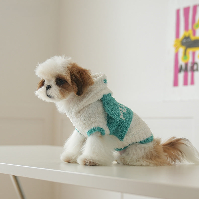 Puppy Fleece Soft Warm Dog Cat Sweater Hoodie