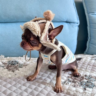 Casual Fleece Furry Dog Cat Hat