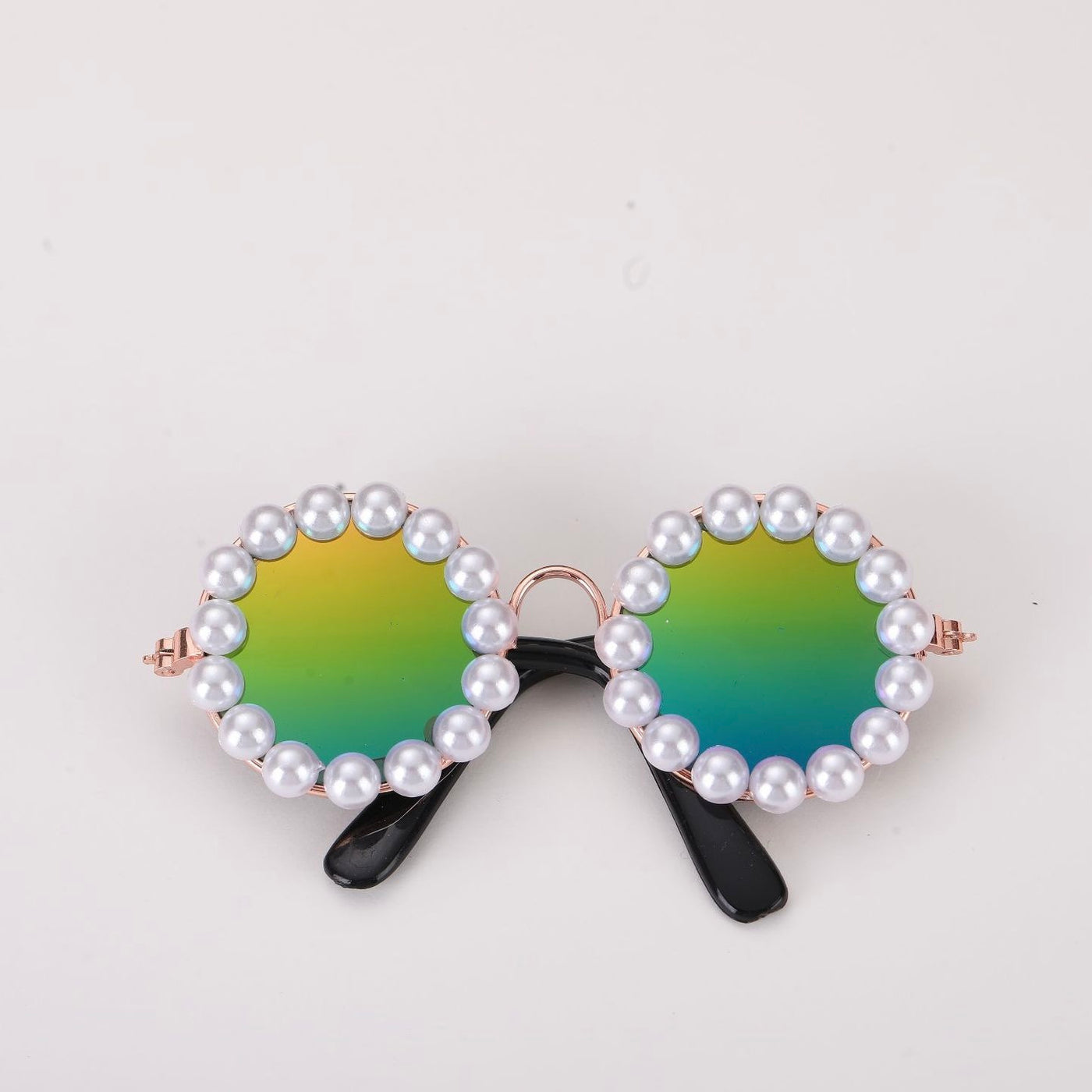 Artificial Pearl Dog Cat Sunglasses