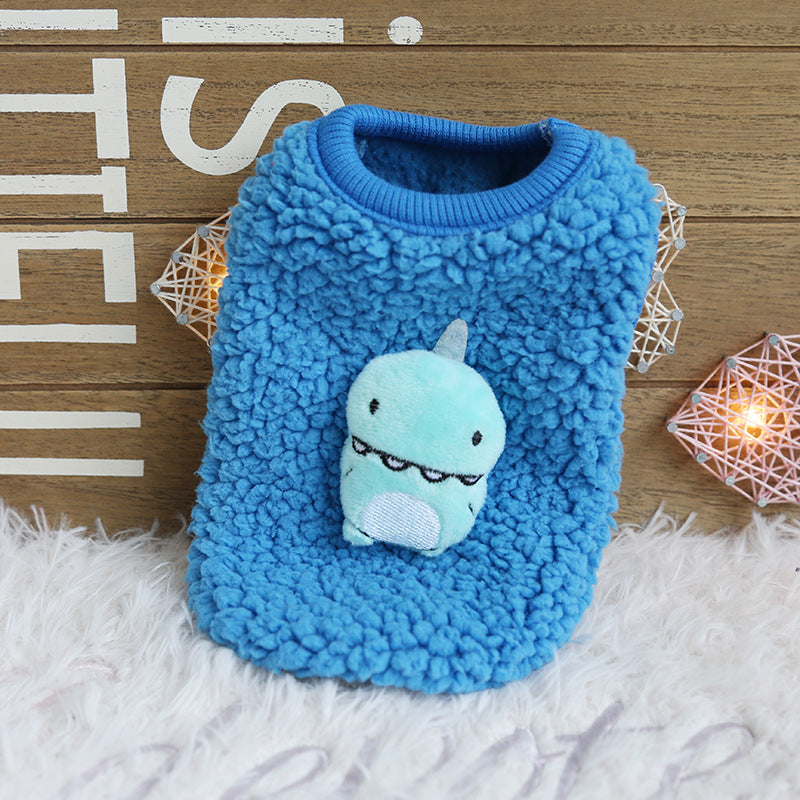 Newborn Dinosaur Decor Puppy Kitten Vest