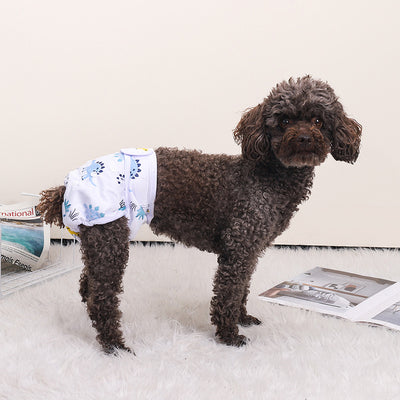 Fruit Printed Reusable Dog Cat Diaper Pants
