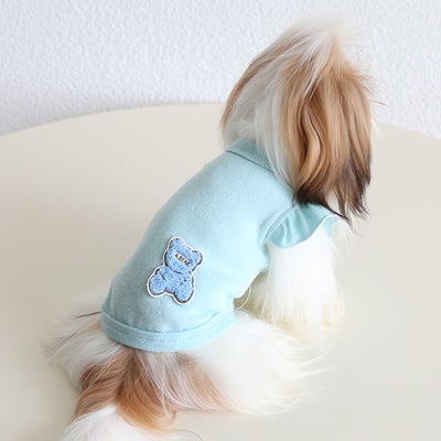 Teddy Bear Design Soft Dog Cat Vest