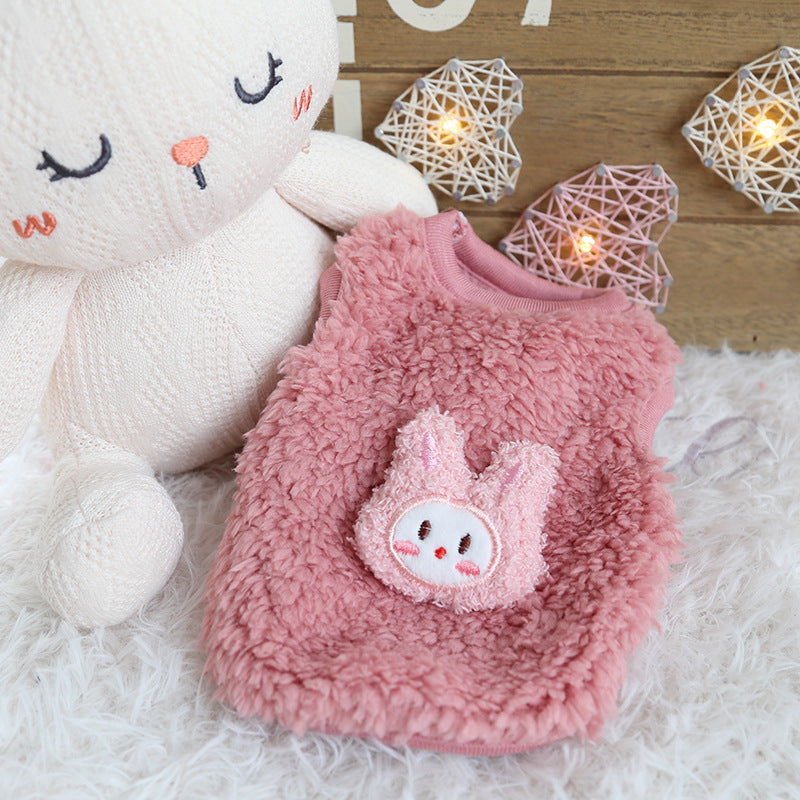 Newborn Animal Fleece Puppy Kitten Vest