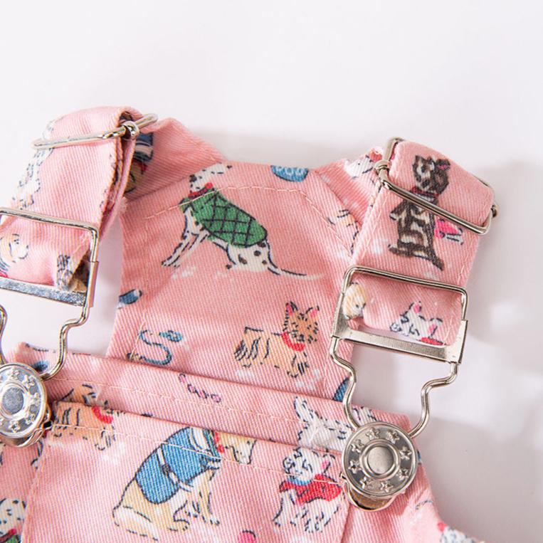 Sweet Graffiti Dog Cat Harness Dress Leash