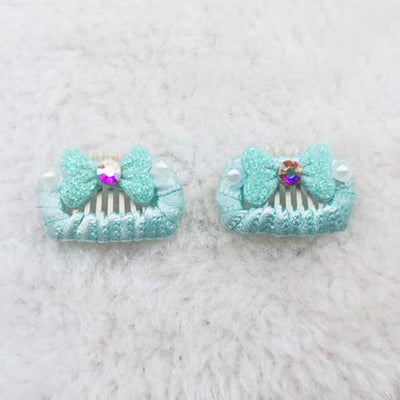 Sequined Bowknot Dog Cat Hair Clip 3pcs