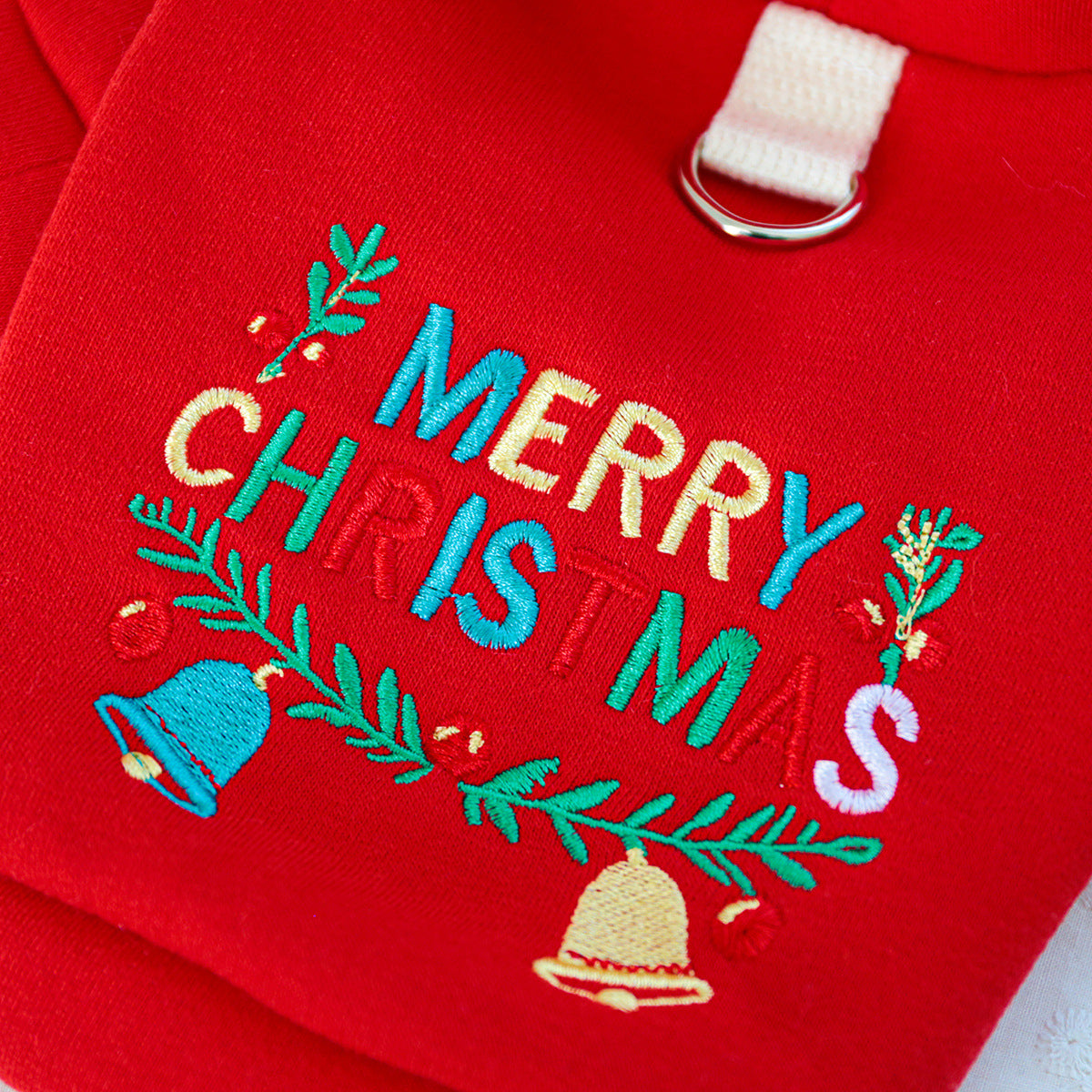 Christmas Letter Printed Dog Cat Hoodie