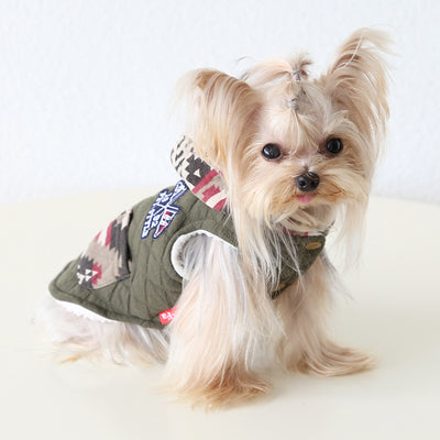 Camouflage Printed Fleece Dog Cat Jumpsuits/Jacket