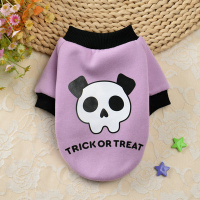 Halloween Pumpkin Skull Dog Cat Hoodie