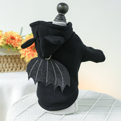 Halloween Bat Decor Dog Cat Hoodie