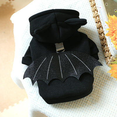 Halloween Bat Decor Dog Cat Hoodie