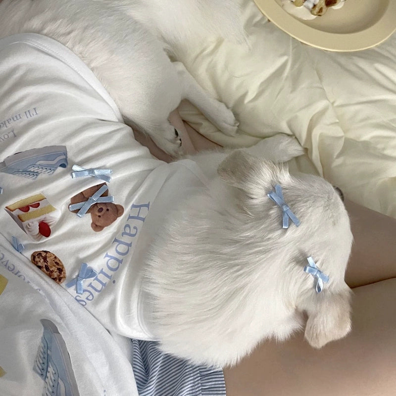 Sweet Cookie Cake Printed Dog Cat Vest