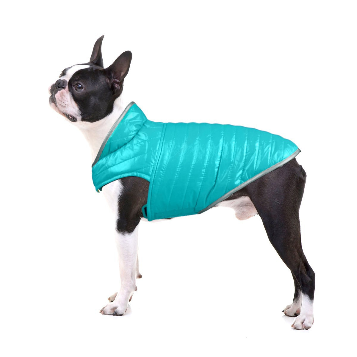 Reflective Fleece Reversible Dog Cat Jacket
