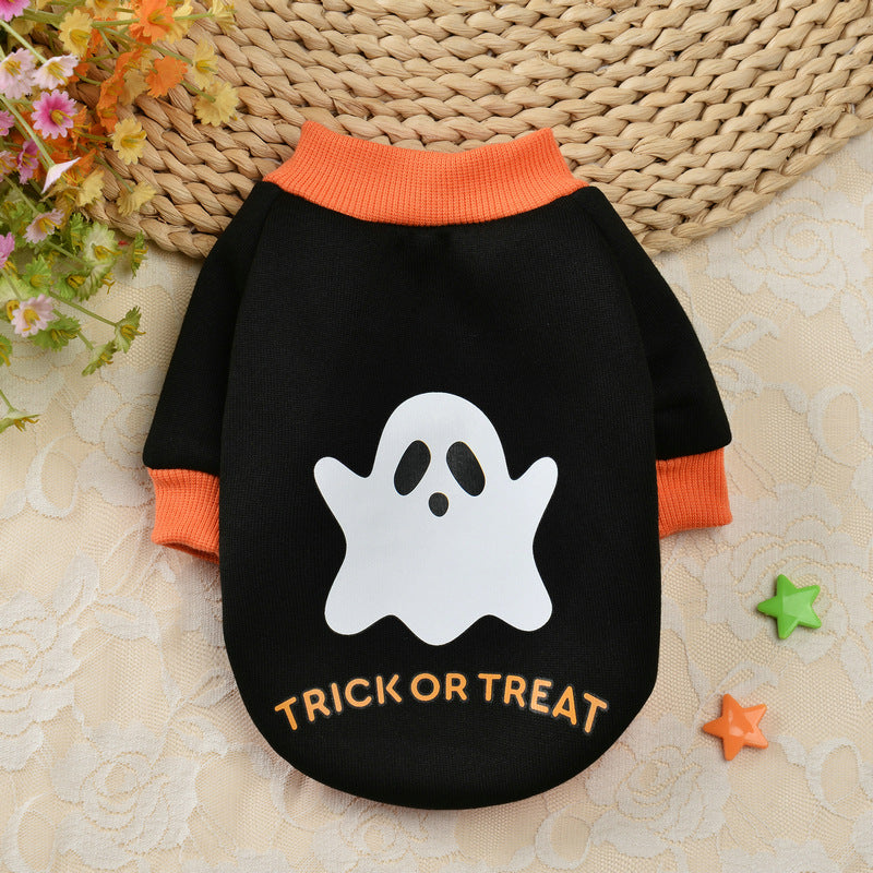 Halloween Pumpkin Skull Dog Cat Hoodie