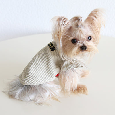 Solid Color Soft Knit Dog Cat Vest/T-shirt