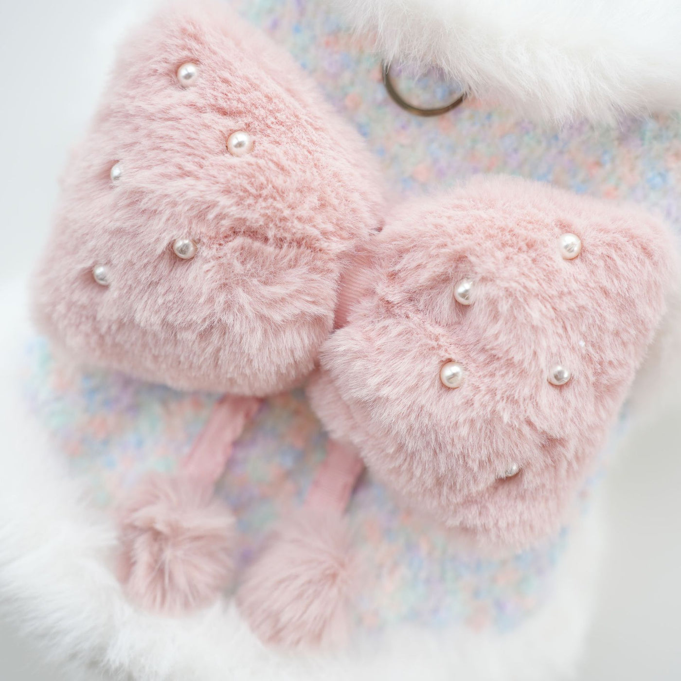 Furry Sweet Large Bow Dog Cat Jacket/Dress