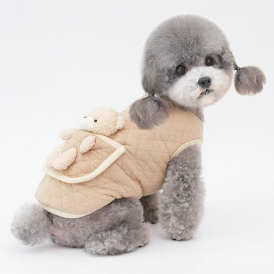 Pocket Bear Design Dog Cat Jacket Vest
