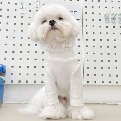 Cotton Solid Color Dog Cat Bottoming Shirt