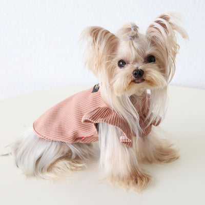 Solid Color Soft Knit Dog Cat Vest/T-shirt