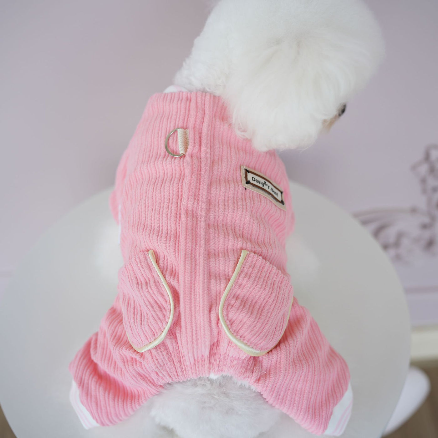 Sports Style Striped Dog Jumpsuits Harness