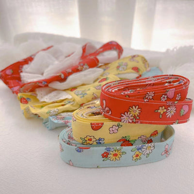 Fruit Printed Lace Bow Dog Harness&Leash