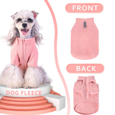 Two-Legged Fleece Solid Color Jacket Coat