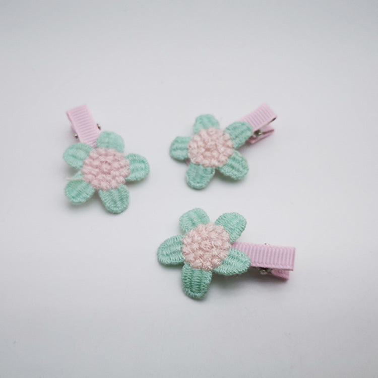 Sweet Flower Dog Cat Hair Clip 6pcs