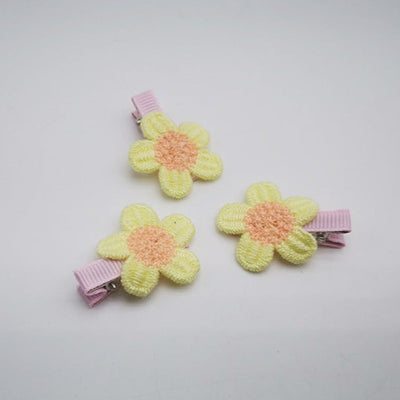 Sweet Flower Dog Cat Hair Clip 6pcs