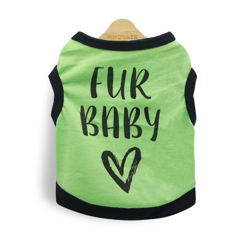 Fur Baby Printed Dog Cat Vest