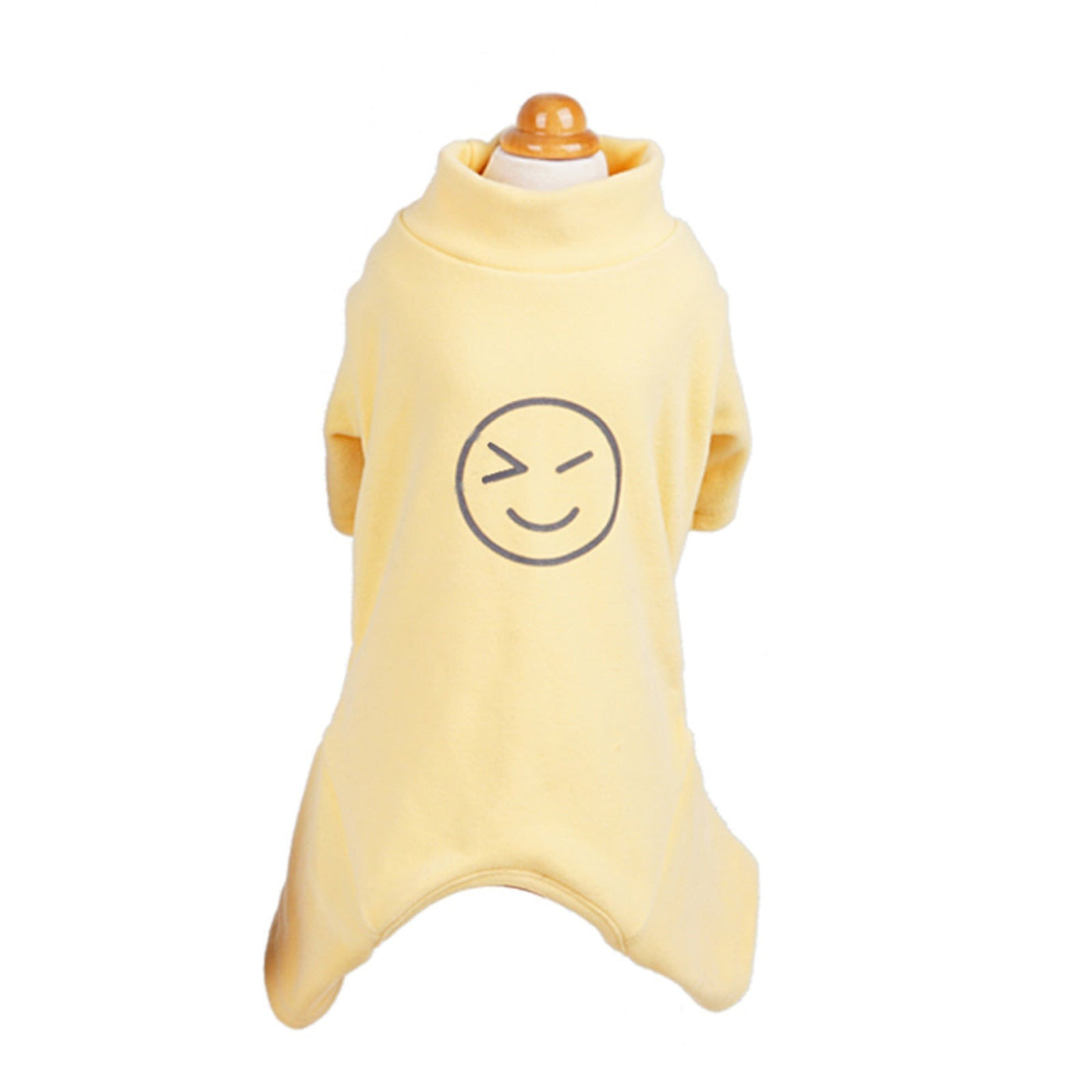 Smile Face Printed Dog Jumpsuits