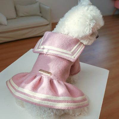 Cape Design Dog Cat Dress Coat