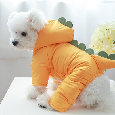 Dinosaur Shaped Dog Cat Jacket