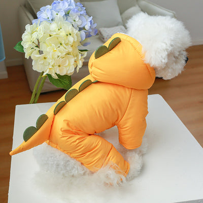 Dinosaur Shaped Dog Cat Jacket