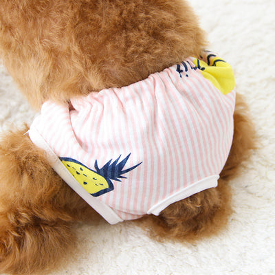 Washable Printed Diapers For Dogs Cats