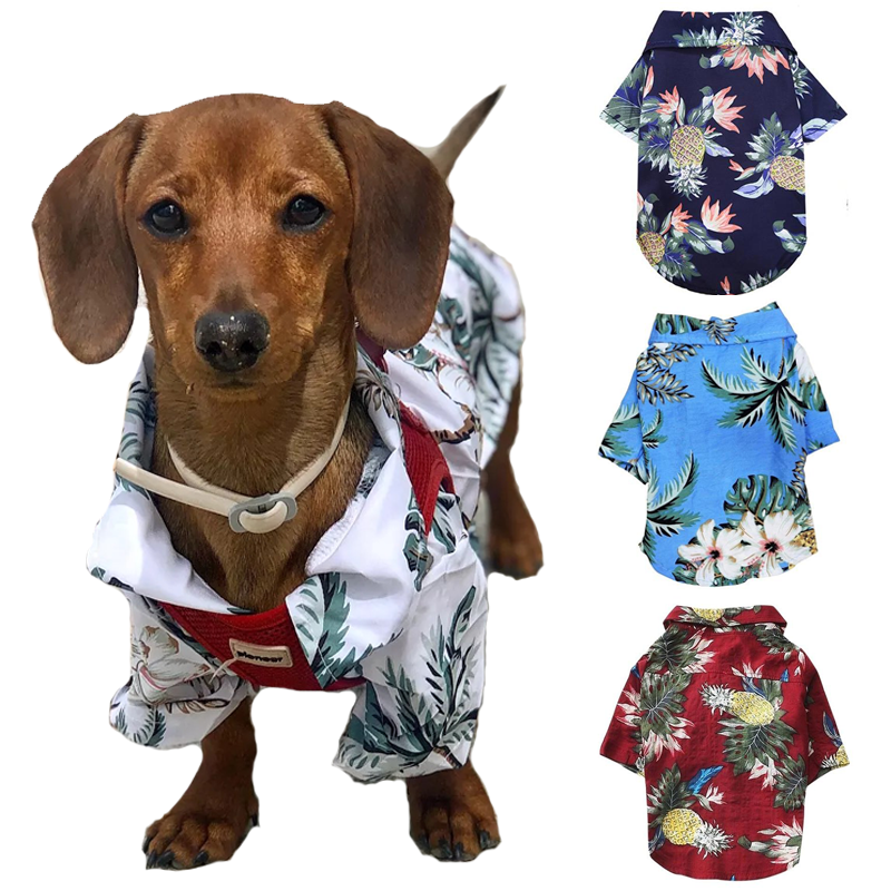 FLORAL PRINTED CAT DOG CLOTHES