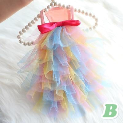 Colorful Princess Skirt For Dog Cat