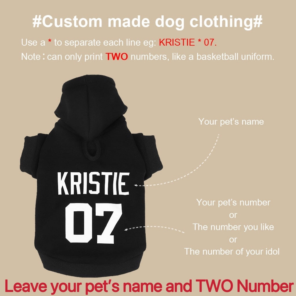 Personalized Dog Cat Hoodies