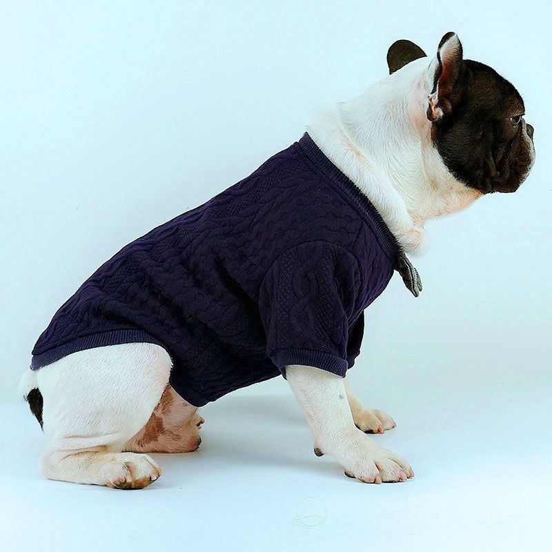 Knitted Bowknot Dog Cat Sweater