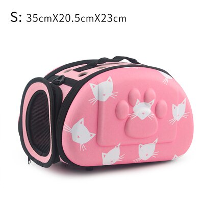 Cat Pattern Dog Cat Carrier Bag