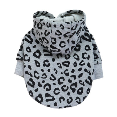 Leopard Printed Dog Hoodies