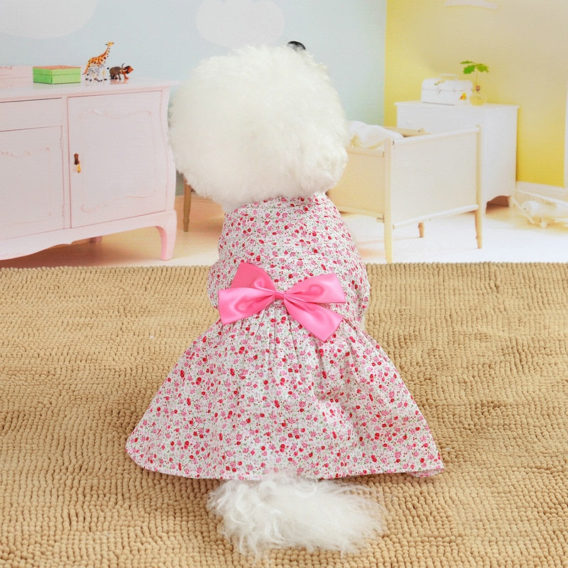 Floral Dog Dress
