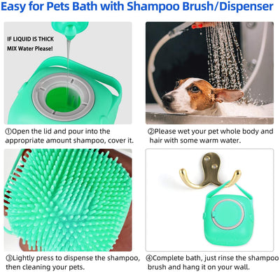 Shampoo Brushes For Dog Cat