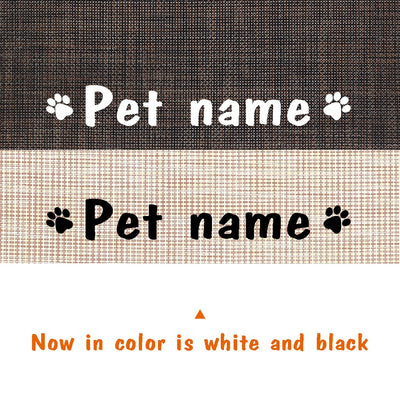 Personalized Waterproof Dog Cat Mat