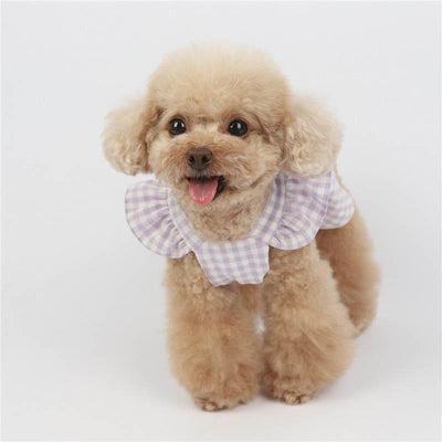 Plaid Bow Puppy Dresses