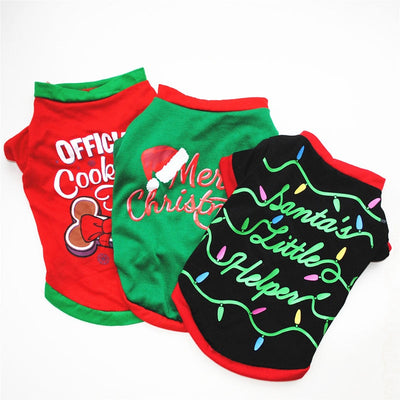 Christmas Tees For Dog Cat