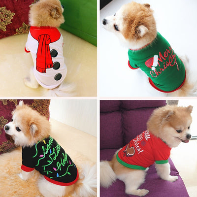 Christmas Tees For Dog Cat