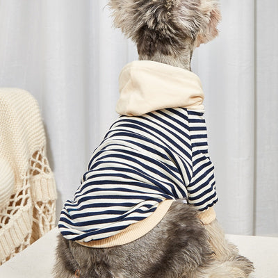 Striped Hoodie For Dogs