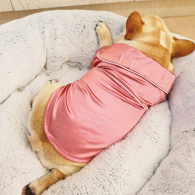 Soft Silk Dog Cat Pajamas
