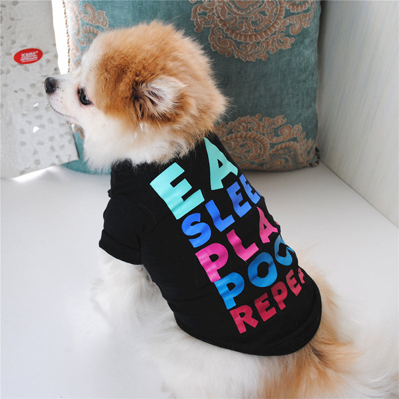 Printed Clothes For Dog Cat
