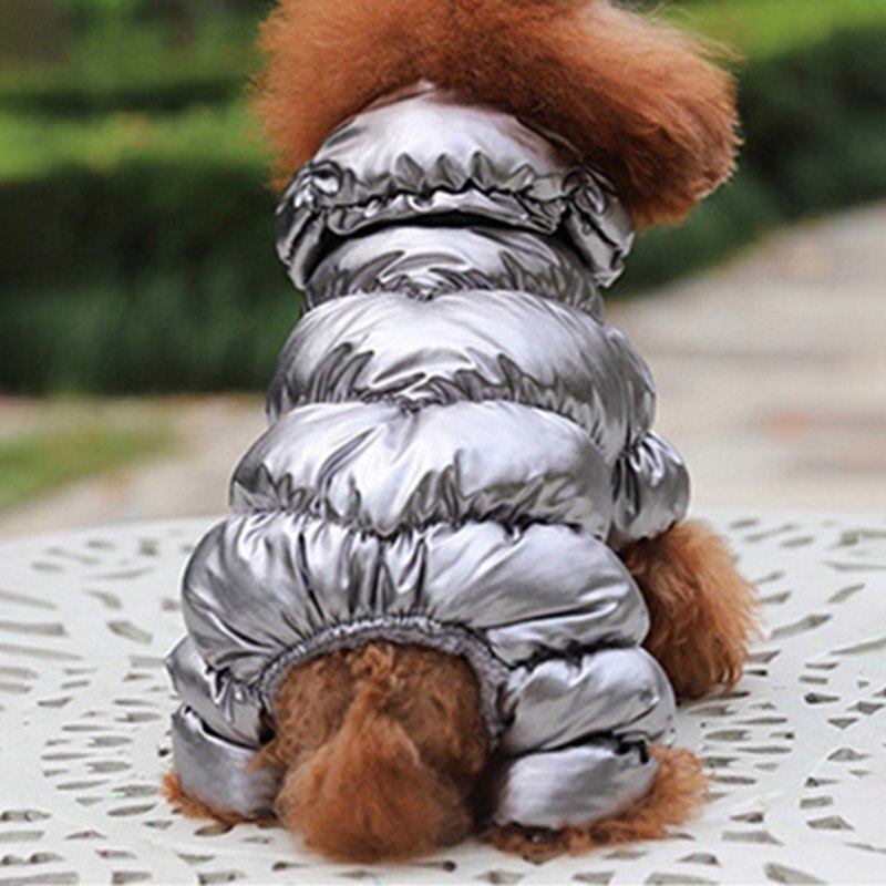 Thicken Plush Waterproof Puppy Coat