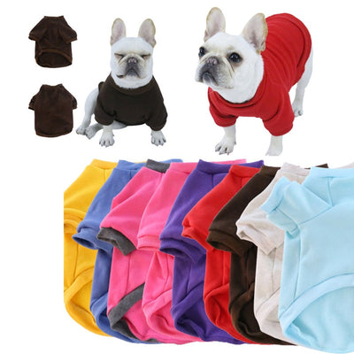 Multi-Color Warm Dog Hoodie